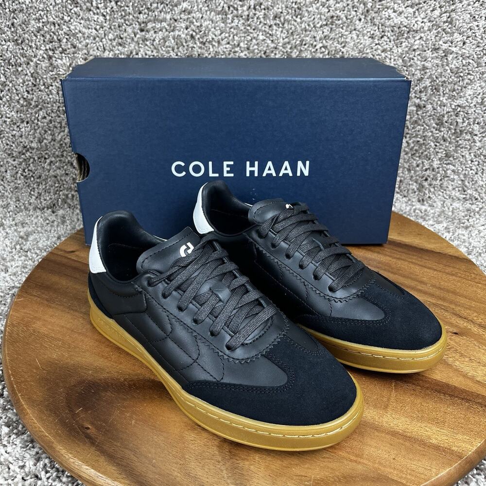 Cole Haan Women Size 5.5 C Grandpro Breakaway Comfortable Sneaker Black Gum Shoe